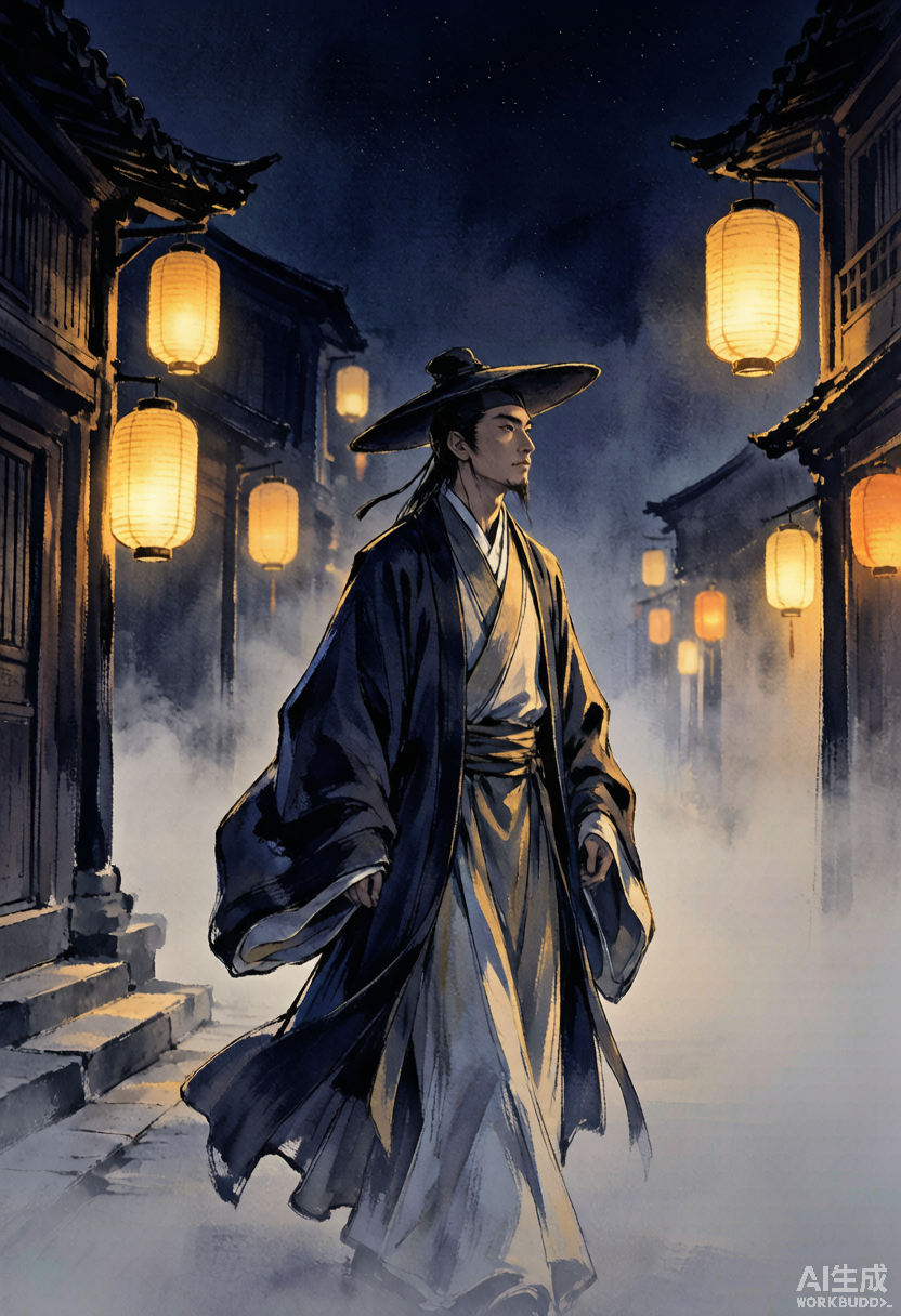 历史叙事模板封面